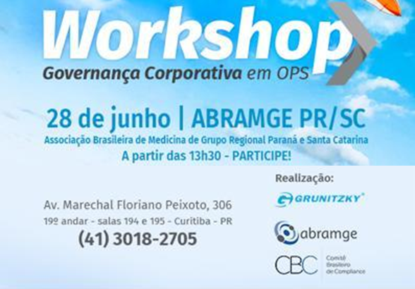 Workshop: Governança Corporativa em Operadoras de Plano de Saúde